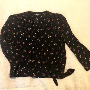 Madewell wrap top